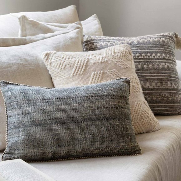 Amazon.com: Loloi Magnolia Home by Joanna Gaines Jett  Magnolia Home 18 X 18 DownThrow Pillow FIXER UPPER